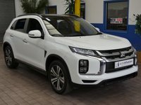 USED 2021 21 MITSUBISHI ASX 2.0 EXCEED 5d 148 BHP SAT NAV PANORAMIC SUNROOF LEATHER HEATED SEATS REAR VIEW CAMERA 1 OWNER MITSUBISHI WARRANTY TILL JULY 2026