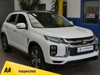 USED 2021 21 MITSUBISHI ASX 2.0 EXCEED 5d 148 BHP SAT NAV PANORAMIC SUNROOF LEATHER HEATED SEATS REAR VIEW CAMERA 1 OWNER MITSUBISHI WARRANTY TILL JULY 2026
