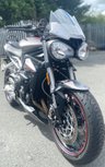 USED 2017 17 TRIUMPH STREET TRIPLE RS 765cc Roadster Naked A lovely, well cared for, FSH, low mileage Street Triple RS