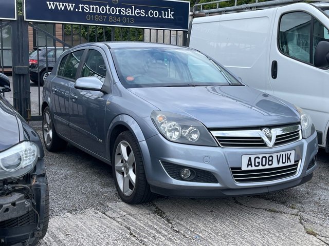 2008 08 Vauxhall Astra 1.8 SRI 5d 140 BHP
