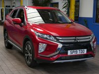 USED 2019 19 MITSUBISHI ECLIPSE CROSS 1.5 3 5d 161 BHP APP SAT NAV HEATED SEATS PARKING SENSORS REAR VIEW CAMERA CRUISE CONTROL 1 OWNER MITSUBISHI WARRANTY TILL MARCH 2024