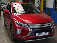 USED 2019 19 MITSUBISHI ECLIPSE CROSS 1.5 3 5d 161 BHP APP SAT NAV HEATED SEATS PARKING SENSORS REAR VIEW CAMERA CRUISE CONTROL 1 OWNER MITSUBISHI WARRANTY TILL MARCH 2024