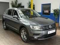 USED 2019 69 VOLKSWAGEN TIGUAN ALLSPACE 2.0 MATCH TDI 4MOTION DSG 5d 148 BHP 7 SEATS SAT NAV CRUISE REAR CAMERA 1 OWNER SERVICE HISTORY 6 MONTHS GOLD WARRANTY