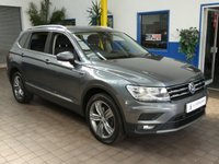 USED 2019 69 VOLKSWAGEN TIGUAN ALLSPACE 2.0 MATCH TDI 4MOTION DSG 5d 148 BHP 7 SEATS SAT NAV CRUISE REAR CAMERA 1 OWNER SERVICE HISTORY 6 MONTHS GOLD WARRANTY