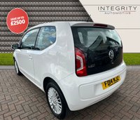 USED 2014 14 VOLKSWAGEN UP 1.0 HIGH UP 3d 74 BHP AIR CONDITIONING - AUX IN SOCKET - HEATED SEATS - DRIVER SEAT HEIGHT ADJUSTMENT -  ALLOY WHEELS - FRONT FOG LIGHTS
