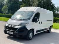 USED 2019 69 CITROEN RELAY 2.2 35 L3H2 ENTERPRISE BLUEHDI S/S 139 BHP 2  KEYS , CHOICES OF VANS IN STOCK
