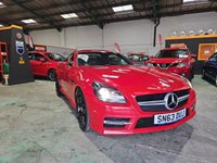 USED 2013 63 MERCEDES-BENZ SLK 2.1 SLK250 CDI BLUEEFFICIENCY AMG SPORT 2d 204 BHP Good History