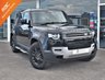 USED 2022 22 LAND ROVER DEFENDER 110 3.0 D250 MHEV S HARD TOP 5DR 4WD 250 BHP DUAL CLIMATE CONTROL WITH AIR CON+HEATED SEATS