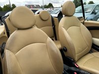 USED 2010 10 MINI CONVERTIBLE 1.6 ONE 2d 98 BHP BLUETOOTH HANDSFREE - AIR CONDITIONING - 17" CROWN SPOKE ALLOYS - HEIGHT ADJUSTABLE SEATS (DRIVER AND PASSENGER) -
