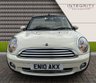 USED 2010 10 MINI CONVERTIBLE 1.6 ONE 2d 98 BHP BLUETOOTH HANDSFREE - AIR CONDITIONING - 17" CROWN SPOKE ALLOYS - HEIGHT ADJUSTABLE SEATS (DRIVER AND PASSENGER) -