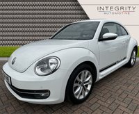 USED 2014 14 VOLKSWAGEN BEETLE 1.6 DESIGN TDI BLUEMOTION TECHNOLOGY DSG 3d 104 BHP 2 OWNERS