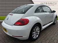 USED 2014 14 VOLKSWAGEN BEETLE 1.6 DESIGN TDI BLUEMOTION TECHNOLOGY DSG 3d 104 BHP 2 OWNERS