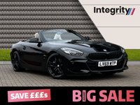 USED 2019 69 BMW Z4 3.0 Z4 M40I 2d 336 BHP BLACK PACK - COMFORT PACK - TECHNOLOGY PACK - ENHANCED BLUETOOTH WITH WIRELESS CHARGING - PARKING ASSISTANT - SAT NAV - USB INPUT - THROUGH LODING SYSTEM - 19" GLOSS BLACK ALLOYS