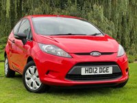 USED 2012 12 FORD FIESTA 1.2 STUDIO 3d 81 BHP 