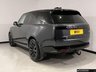 USED 2022 LAND ROVER RANGE ROVER 3.0 SE 5d 346 BHP 1 Owner From New / ULEZ Compliant / Sat Nav / DAB / AUX / USB / Bluetooth / 3D Surround Cameras / Forward Traffic Detection / Vehicle Clearance Guidance / 3D View / Clearsight Ground View / Manoeuvre Light / 360 Parking Aid / Wade Sensing / All Wheel Steering / Apple Car Play/Android Auto / Lane Assist / Rear Privacy Glass / Electric Heated Memory Seats / Black Alloy Wheels / Multifunction Steering Wheel