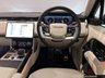USED 2022 LAND ROVER RANGE ROVER 3.0 SE 5d 346 BHP 1 Owner From New / ULEZ Compliant / Sat Nav / DAB / AUX / USB / Bluetooth / 3D Surround Cameras / Forward Traffic Detection / Vehicle Clearance Guidance / 3D View / Clearsight Ground View / Manoeuvre Light / 360 Parking Aid / Wade Sensing / All Wheel Steering / Apple Car Play/Android Auto / Lane Assist / Rear Privacy Glass / Electric Heated Memory Seats / Black Alloy Wheels / Multifunction Steering Wheel