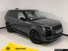 USED 2022 LAND ROVER RANGE ROVER 3.0 SE 5d 346 BHP 1 Owner From New / ULEZ Compliant / Sat Nav / DAB / AUX / USB / Bluetooth / 3D Surround Cameras / Forward Traffic Detection / Vehicle Clearance Guidance / 3D View / Clearsight Ground View / Manoeuvre Light / 360 Parking Aid / Wade Sensing / All Wheel Steering / Apple Car Play/Android Auto / Lane Assist / Rear Privacy Glass / Electric Heated Memory Seats / Black Alloy Wheels / Multifunction Steering Wheel