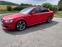 USED 2012 12 AUDI A4 2.0 TDI BLACK EDITION 4d 141 BHP 70+MPG ++ &pound;35 ROAD TAX