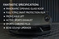 USED 2023 23 PORSCHE 911 3.0 CARRERA GTS 2d 474 BHP FRONT LIFT, GLASS TILT/SLIDE ROOF, GTS INTERIOR, HEATED STEERING WHEEL, MATT CARBON INTERIOR PACK, BOSE STEREO, FULL TOPAZ PPF FROM NEW