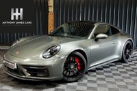 USED 2023 23 PORSCHE 911 3.0 CARRERA GTS 2d 474 BHP FRONT LIFT, GLASS TILT/SLIDE ROOF, GTS INTERIOR, HEATED STEERING WHEEL, MATT CARBON INTERIOR PACK, BOSE STEREO, FULL TOPAZ PPF FROM NEW