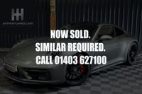 USED 2023 23 PORSCHE 911 3.0 CARRERA GTS 2d 474 BHP FRONT LIFT, GLASS TILT/SLIDE ROOF, GTS INTERIOR, HEATED STEERING WHEEL, MATT CARBON INTERIOR PACK, BOSE STEREO, FULL TOPAZ PPF FROM NEW