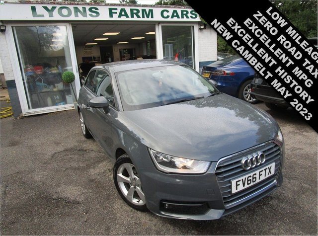 2016 66 Audi A1 1.0 TFSI SPORT 3d 93 BHP