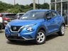 USED 2020 69 NISSAN JUKE 1.0 DIG-T ACENTA 5d 116 BHP Finished in VIVID BLUE MET with contrasting GREY CLOTH trim. The Nissan Juke first appeared in 2010 and has remained a favourite with its eye catching looks. Ideal Mid Sized family car. Features include Rear View Camera, DAB, B/Tooth, 17" Alloys Cruise Control and much more. Dealer serviced at 3025 miles, 15970 miles, and at 24484 on arrival.