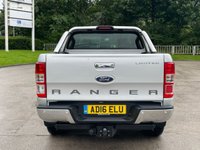 USED 2016 16 FORD RANGER 2.2 LIMITED 4X4 DCB TDCI 4d 158 BHP ** NO VAT * *  TOWBAR ** LOW MILES