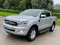 USED 2016 16 FORD RANGER 2.2 LIMITED 4X4 DCB TDCI 4d 158 BHP ** NO VAT * *  TOWBAR ** LOW MILES