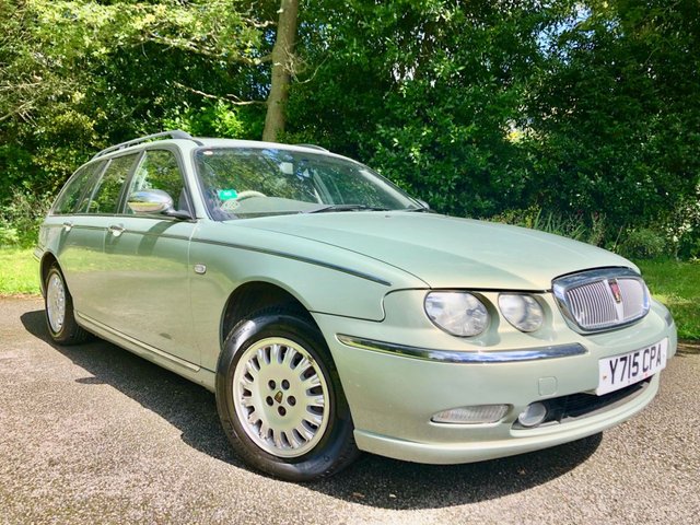 2001 Y Rover 75  2.0 CONNOISSEUR CDT TOURER 5d 114 BHP //BMW ENGINE// STUNNING EXAMPLE PURCHASED BY ELDERLY 91 YEAR OLD FROM MAYS OF DORKING IN 2002 AND HAS BEEN MAINTAINED EVERY YEAR THEREAFTER ///// IMMACULATE THROUGHOUT ////FULL LEATHER//ELECTRIC SUNROOF