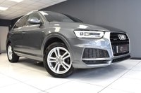 USED 2017 17 AUDI Q3 2.0 TDI QUATTRO S LINE EDITION  **&pound;299 A MONTH WITH &pound;2595 DEPOSIT**