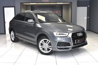 USED 2017 17 AUDI Q3 2.0 TDI QUATTRO S LINE EDITION  **&pound;299 A MONTH WITH &pound;2595 DEPOSIT**