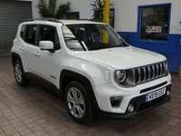 USED 2019 19 JEEP RENEGADE 1.3 LIMITED 5d 148 BHP SAT NAV HEATED LEATHER PARKING SENSORS LOW MILEAGE 1 OWNER EXCELLENT SERVICE HISTORY 6 MONTHS GOLD WARRANTY