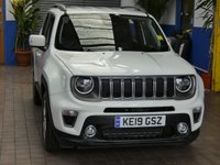 USED 2019 19 JEEP RENEGADE 1.3 LIMITED 5d 148 BHP SAT NAV HEATED LEATHER PARKING SENSORS LOW MILEAGE 1 OWNER EXCELLENT SERVICE HISTORY 6 MONTHS GOLD WARRANTY