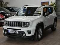 USED 2019 19 JEEP RENEGADE 1.3 LIMITED 5d 148 BHP SAT NAV HEATED LEATHER PARKING SENSORS LOW MILEAGE 1 OWNER EXCELLENT SERVICE HISTORY 6 MONTHS GOLD WARRANTY