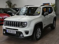 USED 2019 19 JEEP RENEGADE 1.3 LIMITED 5d 148 BHP SAT NAV HEATED LEATHER PARKING SENSORS LOW MILEAGE 1 OWNER EXCELLENT SERVICE HISTORY 6 MONTHS GOLD WARRANTY