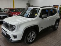 USED 2019 19 JEEP RENEGADE 1.3 LIMITED 5d 148 BHP SAT NAV HEATED LEATHER PARKING SENSORS LOW MILEAGE 1 OWNER EXCELLENT SERVICE HISTORY 6 MONTHS GOLD WARRANTY