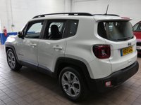 USED 2019 19 JEEP RENEGADE 1.3 LIMITED 5d 148 BHP SAT NAV HEATED LEATHER PARKING SENSORS LOW MILEAGE 1 OWNER EXCELLENT SERVICE HISTORY 6 MONTHS GOLD WARRANTY
