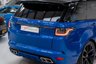 USED 2019 19 LAND ROVER RANGE ROVER SPORT 5.0 SVR 5d 567 BHP VELOCITY BLUE/CARBON BONNET