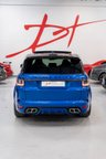 USED 2019 19 LAND ROVER RANGE ROVER SPORT 5.0 SVR 5d 567 BHP VELOCITY BLUE/CARBON BONNET