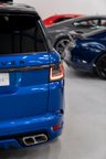 USED 2019 19 LAND ROVER RANGE ROVER SPORT 5.0 SVR 5d 567 BHP VELOCITY BLUE/CARBON BONNET