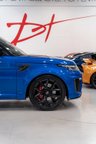 USED 2019 19 LAND ROVER RANGE ROVER SPORT 5.0 SVR 5d 567 BHP VELOCITY BLUE/CARBON BONNET