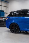USED 2019 19 LAND ROVER RANGE ROVER SPORT 5.0 SVR 5d 567 BHP VELOCITY BLUE/CARBON BONNET