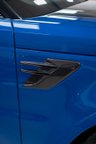 USED 2019 19 LAND ROVER RANGE ROVER SPORT 5.0 SVR 5d 567 BHP VELOCITY BLUE/CARBON BONNET