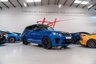 USED 2019 19 LAND ROVER RANGE ROVER SPORT 5.0 SVR 5d 567 BHP VELOCITY BLUE/CARBON BONNET