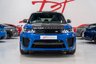 USED 2019 19 LAND ROVER RANGE ROVER SPORT 5.0 SVR 5d 567 BHP VELOCITY BLUE/CARBON BONNET