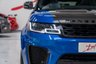 USED 2019 19 LAND ROVER RANGE ROVER SPORT 5.0 SVR 5d 567 BHP VELOCITY BLUE/CARBON BONNET