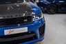 USED 2019 19 LAND ROVER RANGE ROVER SPORT 5.0 SVR 5d 567 BHP VELOCITY BLUE/CARBON BONNET