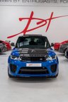 USED 2019 19 LAND ROVER RANGE ROVER SPORT 5.0 SVR 5d 567 BHP VELOCITY BLUE/CARBON BONNET