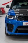 USED 2019 19 LAND ROVER RANGE ROVER SPORT 5.0 SVR 5d 567 BHP VELOCITY BLUE/CARBON BONNET